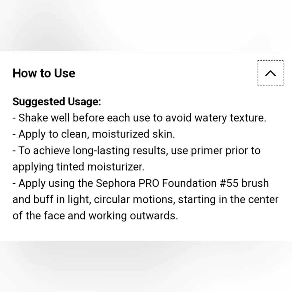 🌸 Sephora Collection Matte Perfection Lightweight Tinted Moisturizer Taffeta 13 - Picture 5 of 14